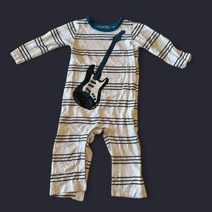 Jelly the Pug Frankie and Sam Collection Guitar Long Tail Onesie (18 Months)